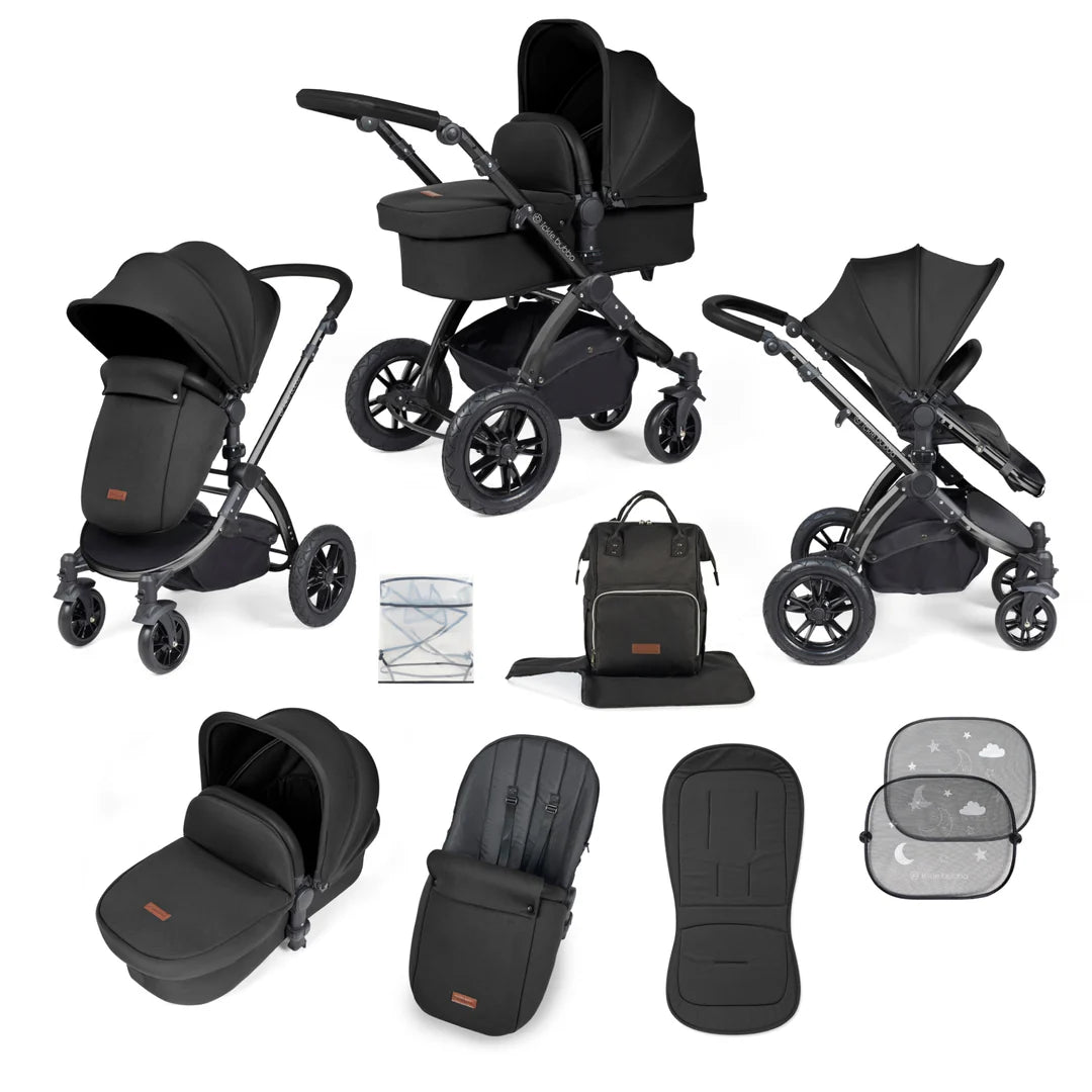 Ickle Bubba Stomp Luxe 2 in 1 Pushchair Carrycot BabyDoc Shop Ireland