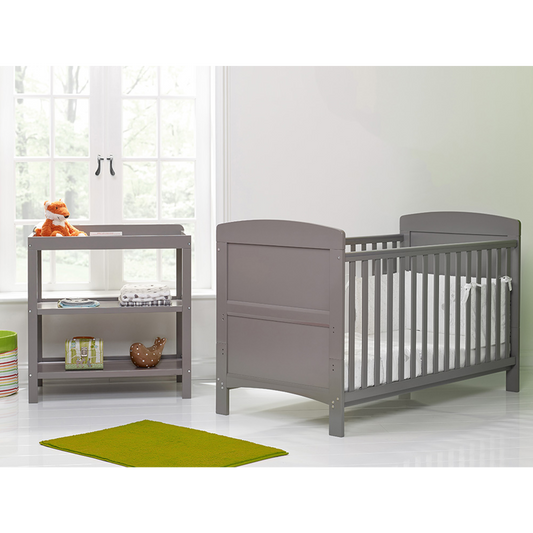 Obaby Grace 2 Piece Room Set with Cot Bed and Changing Unit