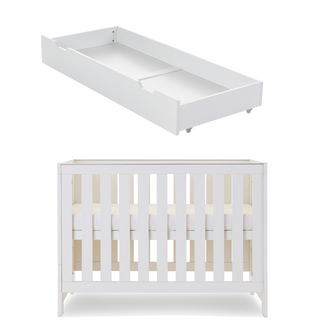 Obaby Nika Mini Cot Bed Bundle