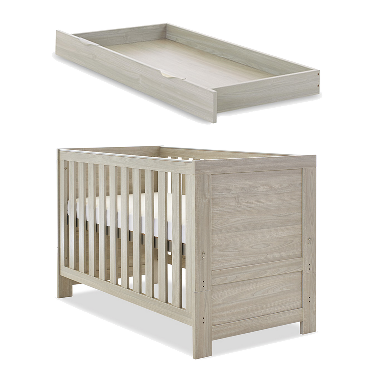 Obaby Nika Cot Bed Bundle