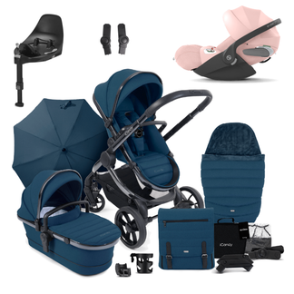 iCandy Peach 7 Bundle with Cybex Cloud T and Base T