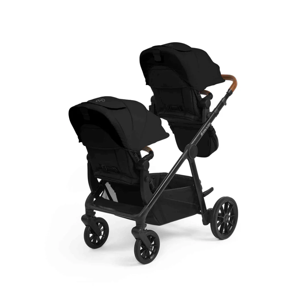 Ickle Bubba Virgo Twin Travel System with i-Size Cirrus Car Seats & ISOFIX Bases