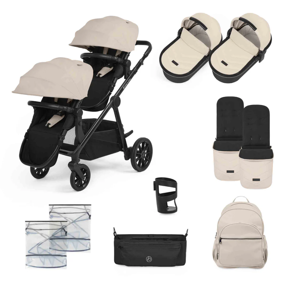 Ickle Bubba Virgo Twin 12 Piece 2in1 Pushchair Bundle