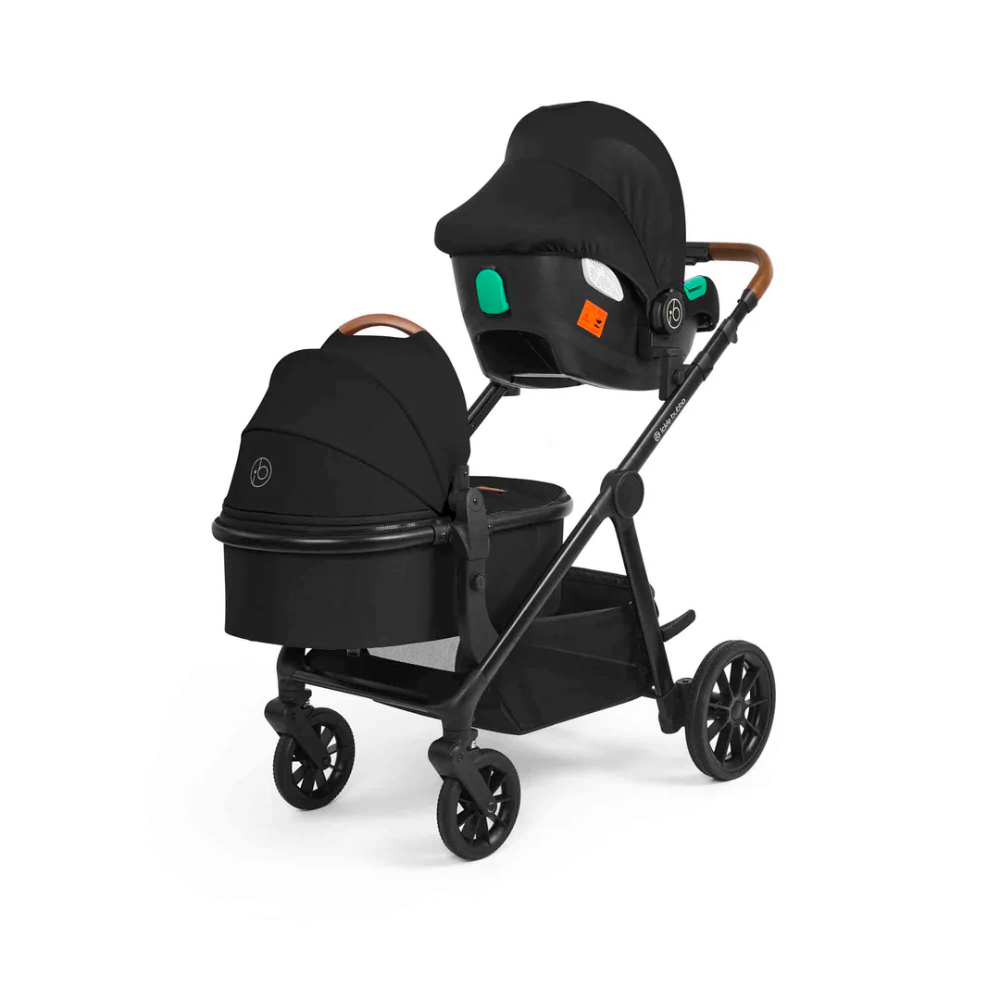 Ickle Bubba Virgo Growing Family Travel System with i-Size Cirrus Car Seat & ISOFIX Base