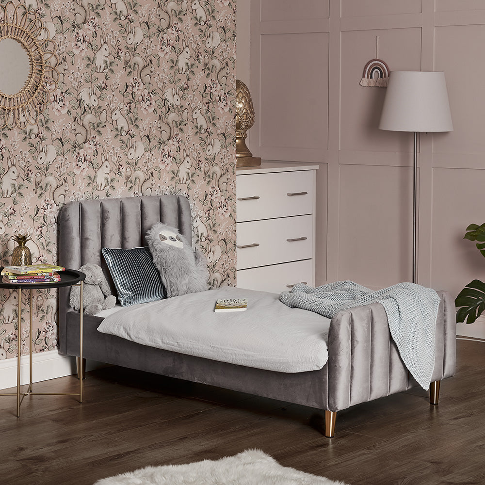 Obaby Gatsby Velvet Single Bed