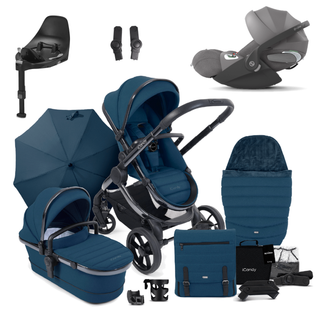 iCandy Peach 7 Bundle with Cybex Cloud T and Base T