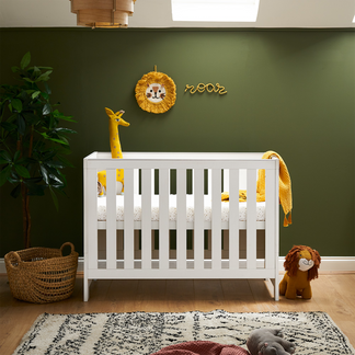 Obaby Nika Mini Cot Bed Bundle