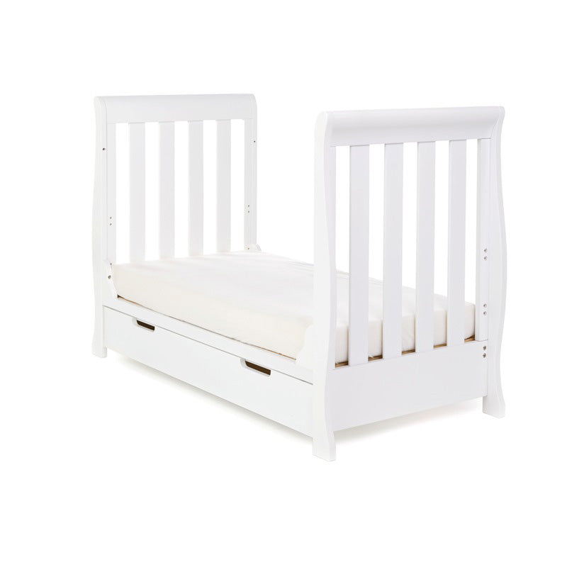 Obaby Stamford Mini 2 Piece Room Set with Cot Bed with Dresser Changer