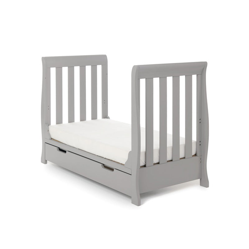 Obaby Stamford Mini 2 Piece Room Set with Cot Bed with Dresser Changer