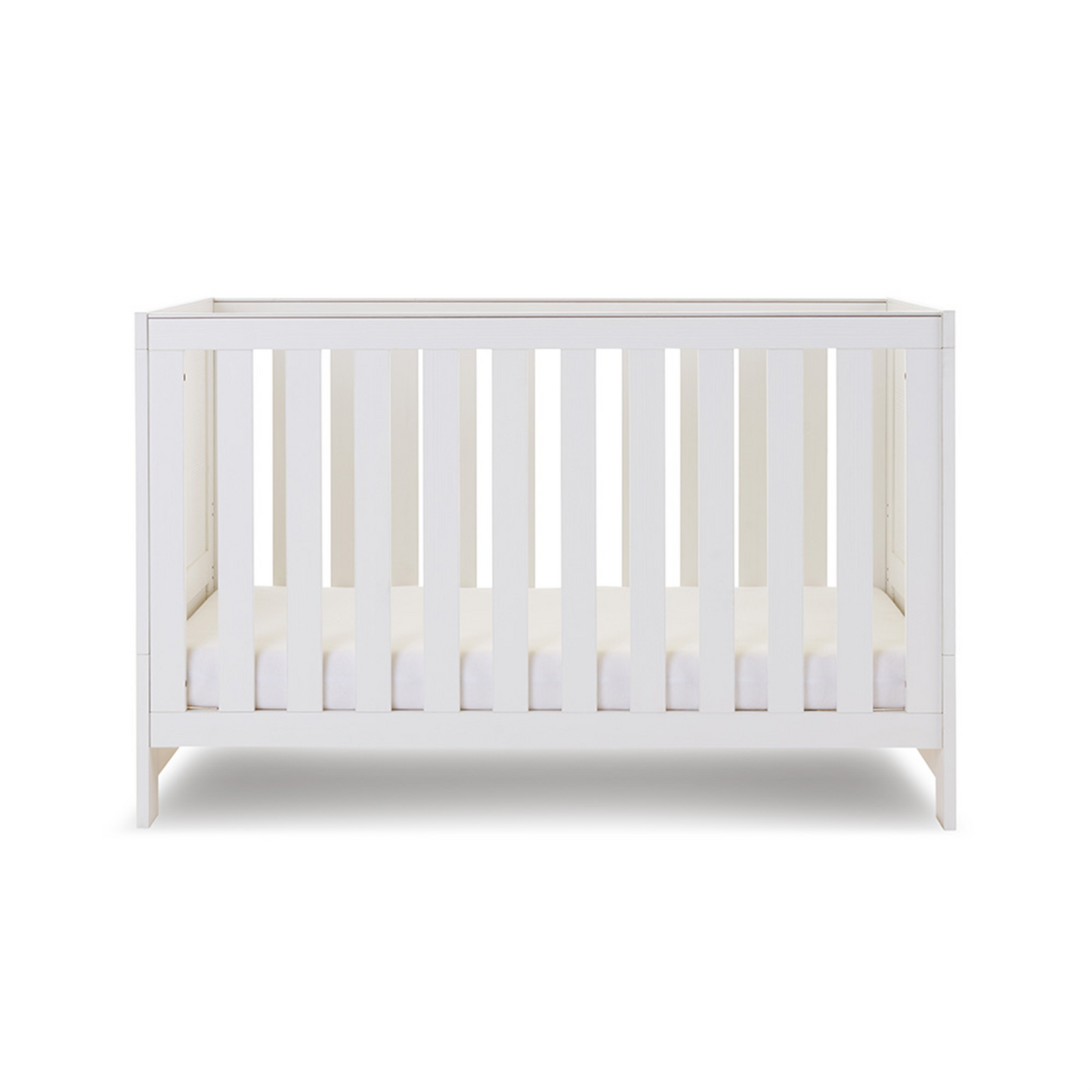 Obaby Nika 3 Piece Room Set with Cot Bed, Dresser Changer and Wardrobe