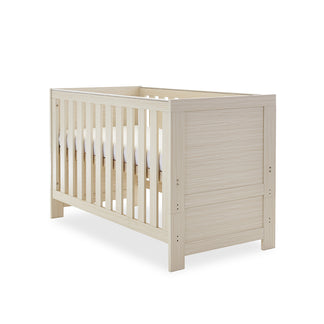 Obaby Nika 2 Piece Room Set with Cot Bed and Dresser Changer