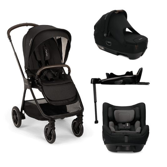 Nuna TRIV Next Bundle with Nuna CARI & TODL Car Seats & Nuna Base Next