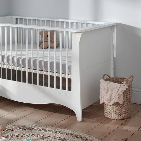 CuddleCo Clara 2 Piece Set with Cot Bed and Drawer Dresser