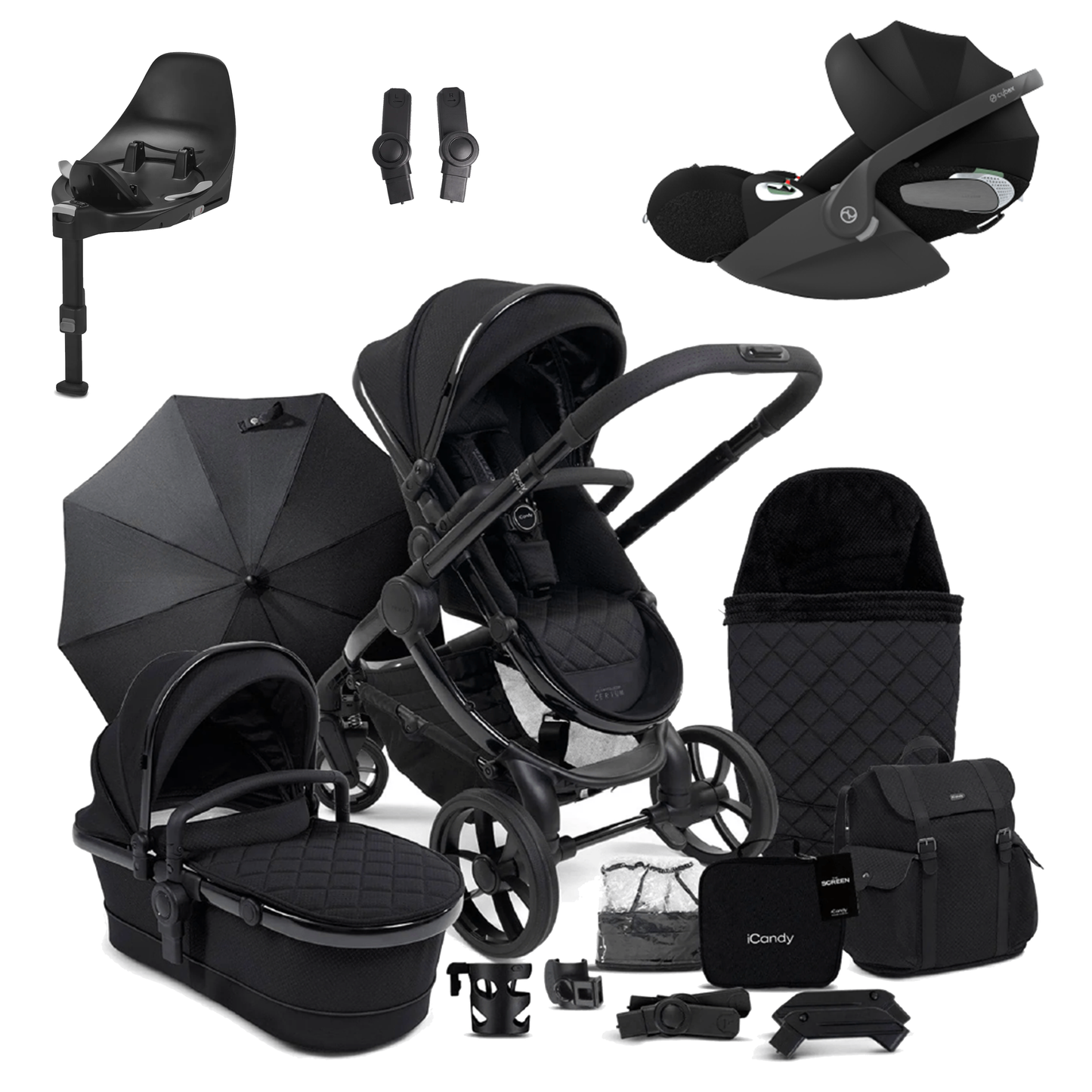 iCandy Peach 7 Bundle with Cybex Cloud T and Base T