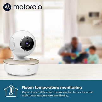 Motorola 5-Inch Video Baby Monitor with Remote Pan/Tilt & Temperature Monitoring VM50G