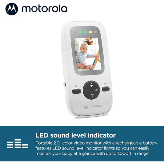 Motorola 2-Inch Video Baby Monitor VM481