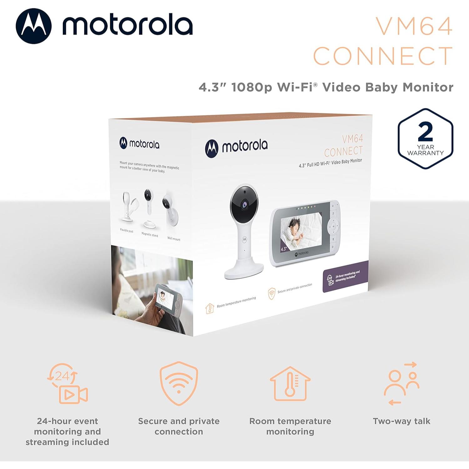 Motorola VM64 WiFi Baby Monitor deals