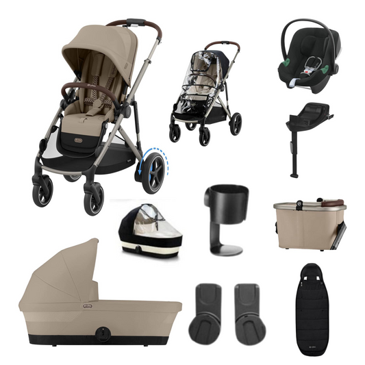 Cybex e-Gazelle S Bundle with Cybex Aton B2 & Base