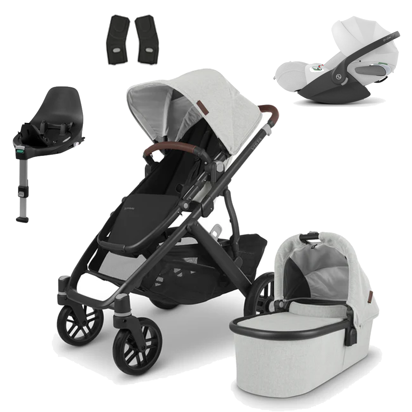 UPPAbaby Vista V2 Buggy with Cybex Cloud T and Base T