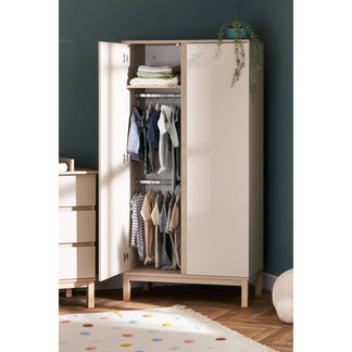 Obaby Astrid Mini 3 Piece Room Set with Cotbed, Dresser Changer and Wardrobe