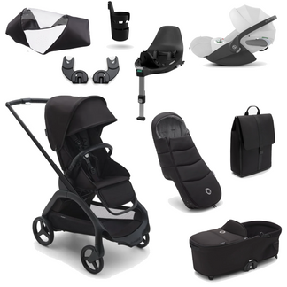 Dragonfly Essential Pushchair Bundle with Cybex Cloud T & Base T