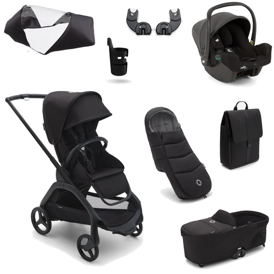 Bugaboo Dragonfly Essential Pushchair Bundle with Joie iSnug