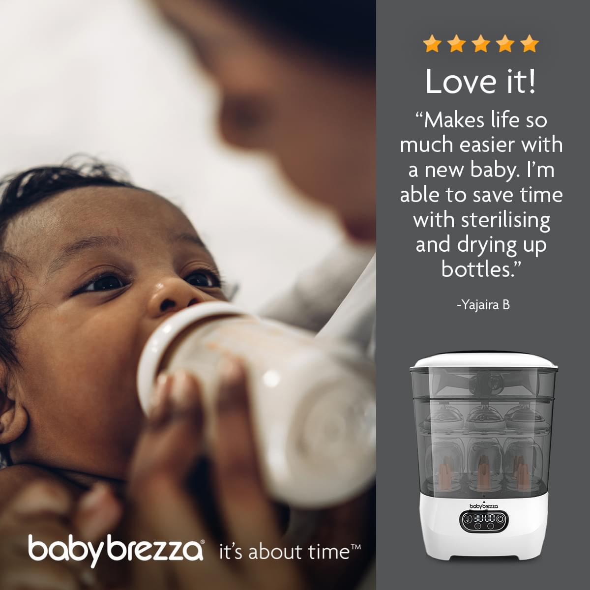 Baby Brezza Steriliser Dryer Advanced