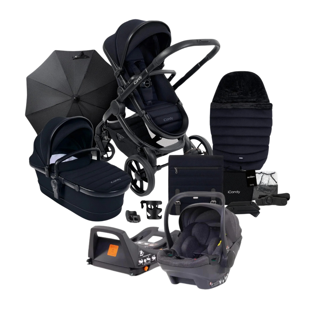 iCandy Peach 7 Complete Bundle with Cocoon Car Seat & Base