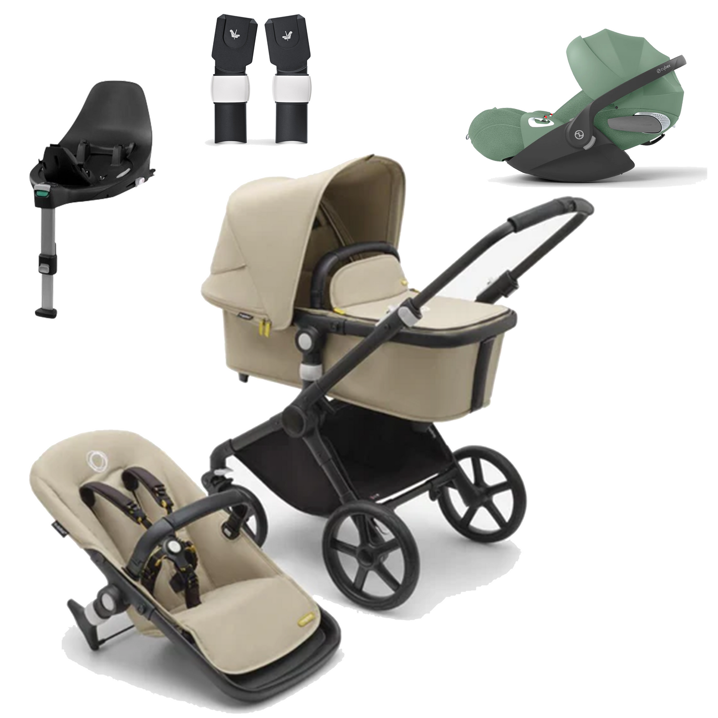 Bugaboo Fox Cub with Cybex Cloud T