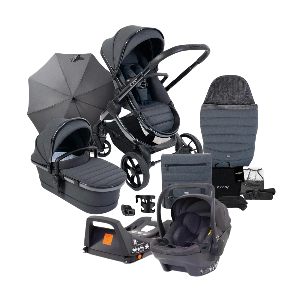 iCandy Peach 7 Complete Bundle with Cocoon Car Seat & Base