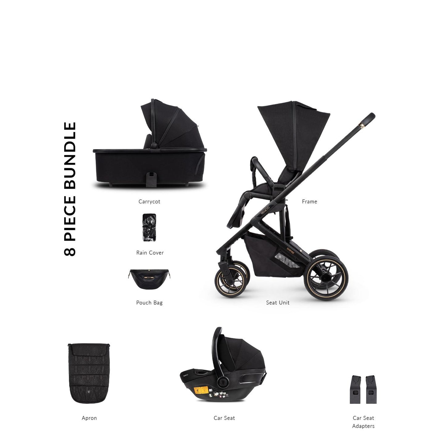 Venicci Empire 3 in 1 with Venicci Engo Car Seat