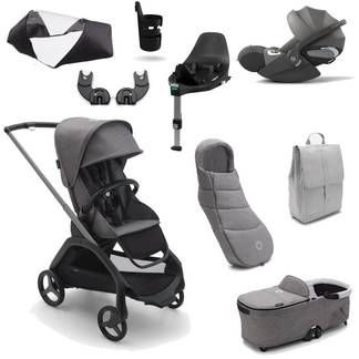 Dragonfly Essential Pushchair Bundle with Cybex Cloud T & Base T