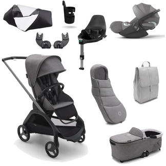 Dragonfly Essential Pushchair Bundle with Cybex Cloud T & Base T