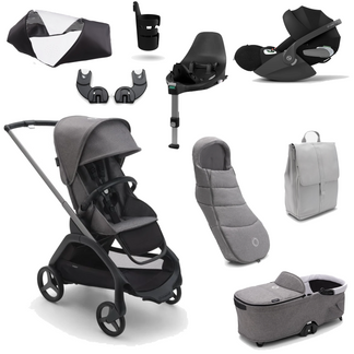 Dragonfly Essential Pushchair Bundle with Cybex Cloud T & Base T