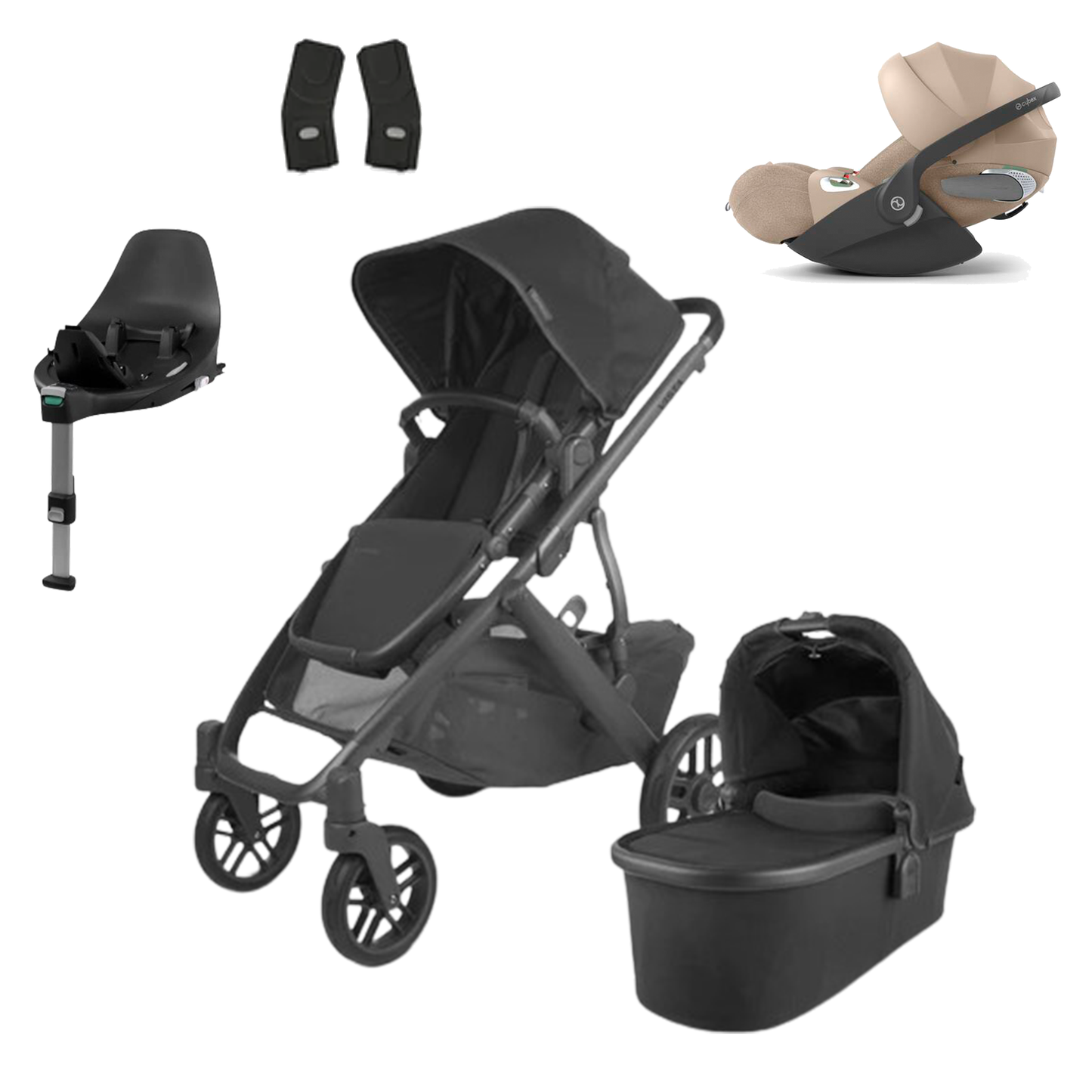 UPPAbaby Vista V2 Buggy with Cybex Cloud T and Base T