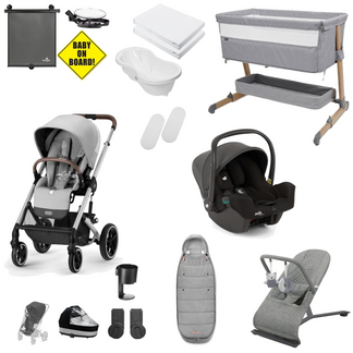 Cybex Balios Newborn Bundle with Joie iSnug Car Seat