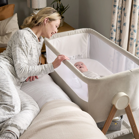 Mamas & Papas Lua Bedside Crib Bundle