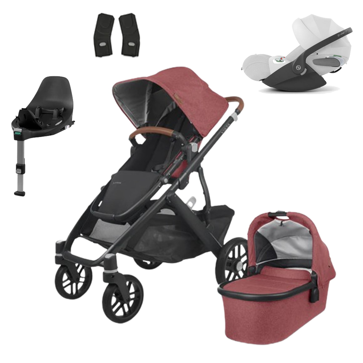 UPPAbaby Vista V2 Buggy with Cybex Cloud T and Base T