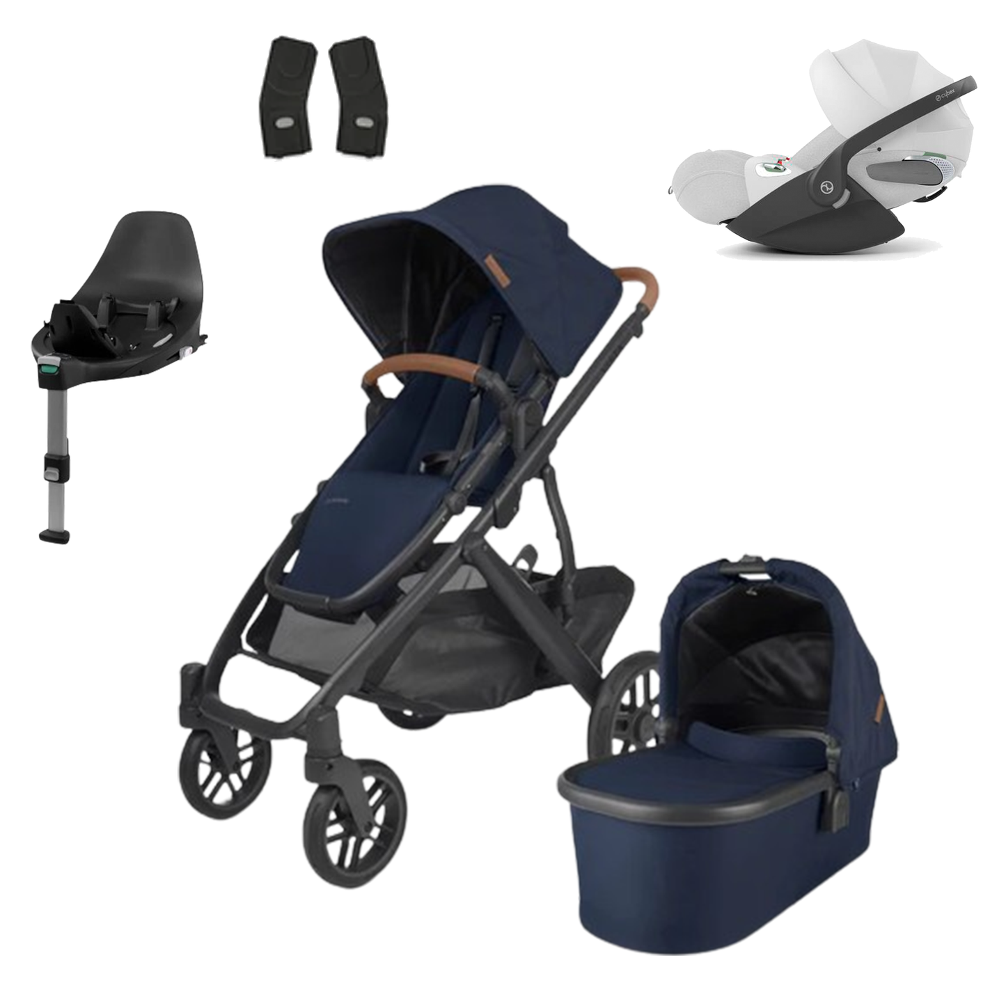 UPPAbaby Vista V2 Buggy with Cybex Cloud T and Base T