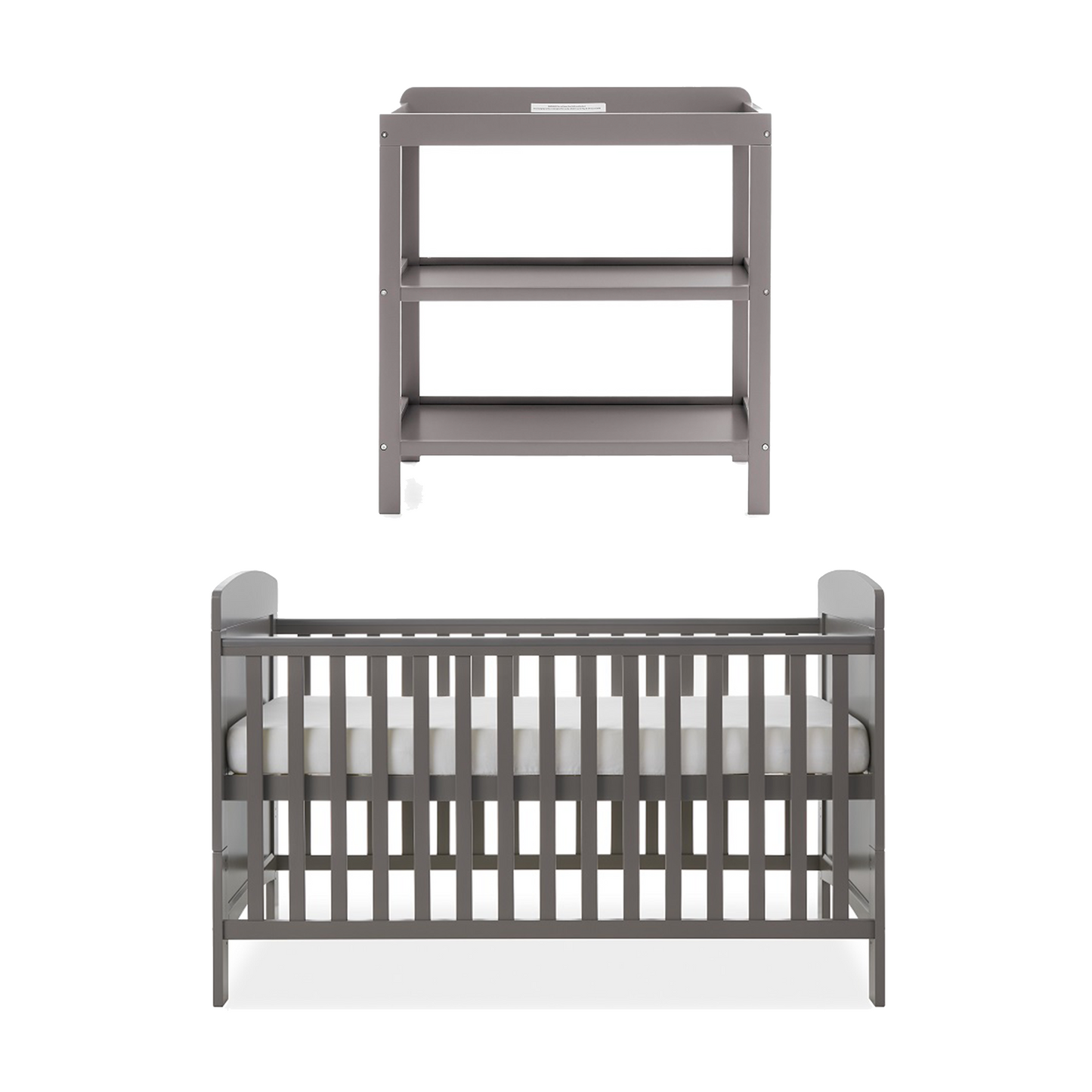 Obaby Grace Mini 2 Piece Room Set with Cot Bed and Changing Unit