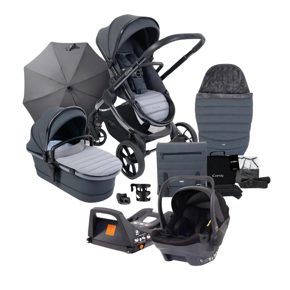 iCandy Peach 7 Complete Bundle with Cocoon Car Seat & Base