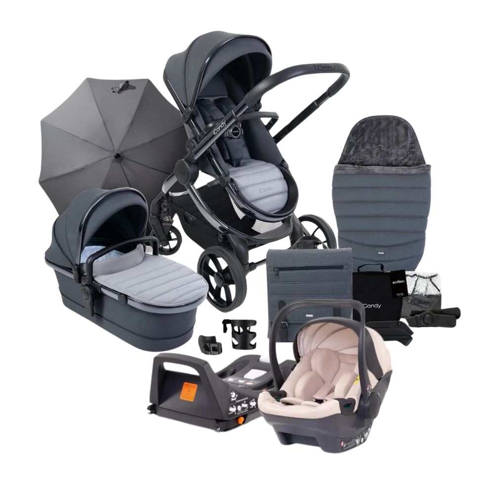 iCandy Peach 7 Complete Bundle with Cocoon Car Seat & Base