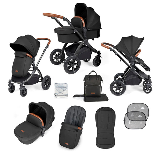 Ickle Bubba Stomp Luxe 2 in 1 Pushchair & Carrycot