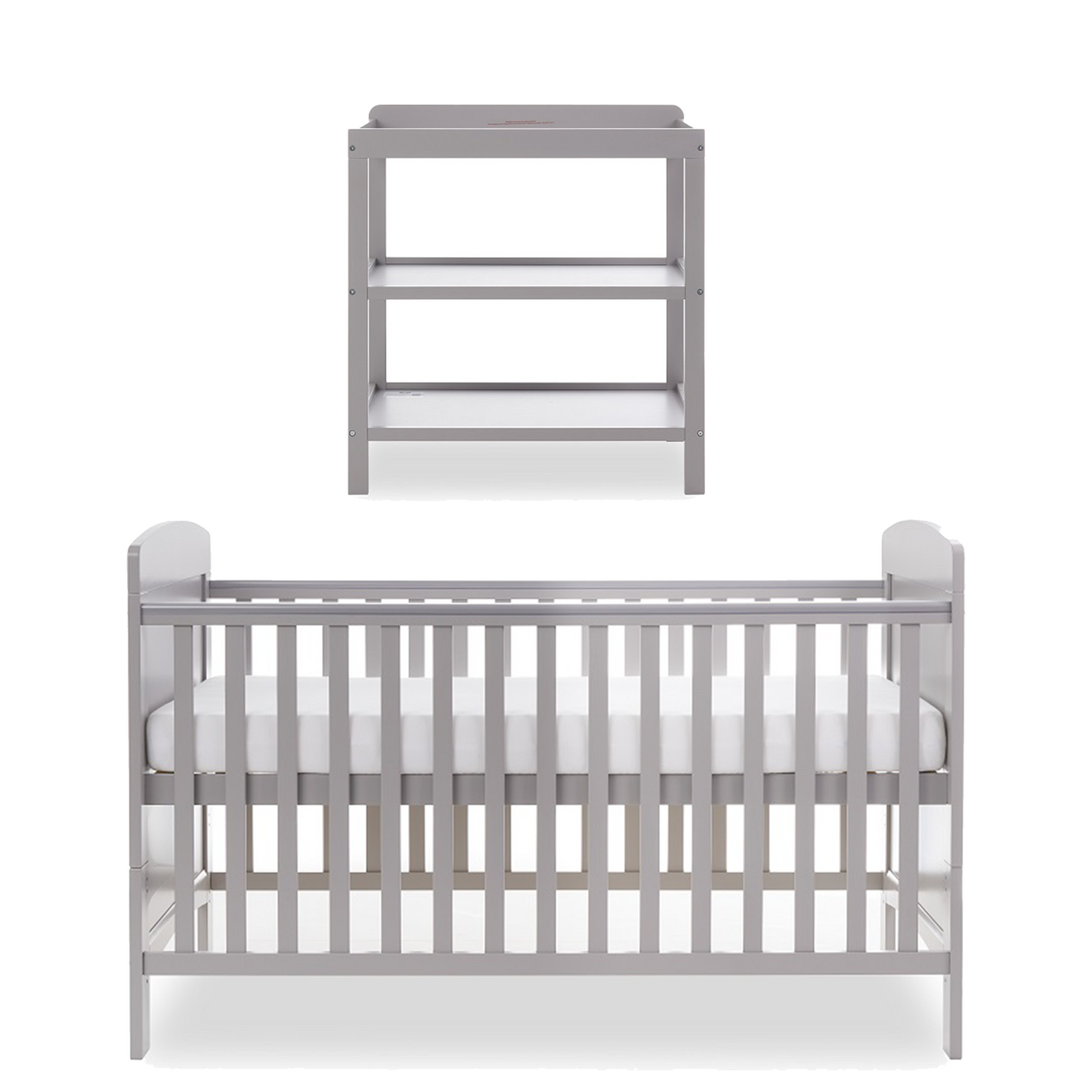 Obaby Grace 2 Piece Room Set with Cot Bed and Changing Unit