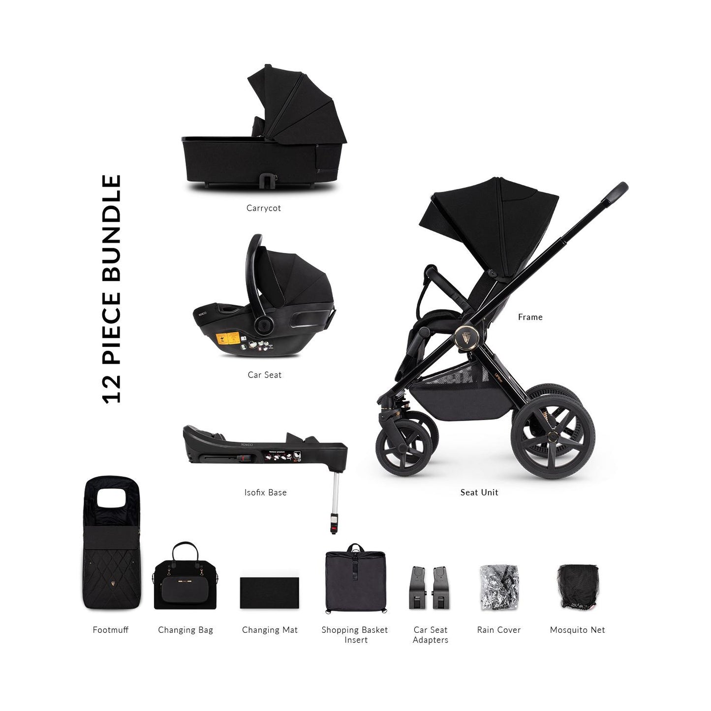 Venicci Upline 3 in 1 with Venicci Engo Car Seat