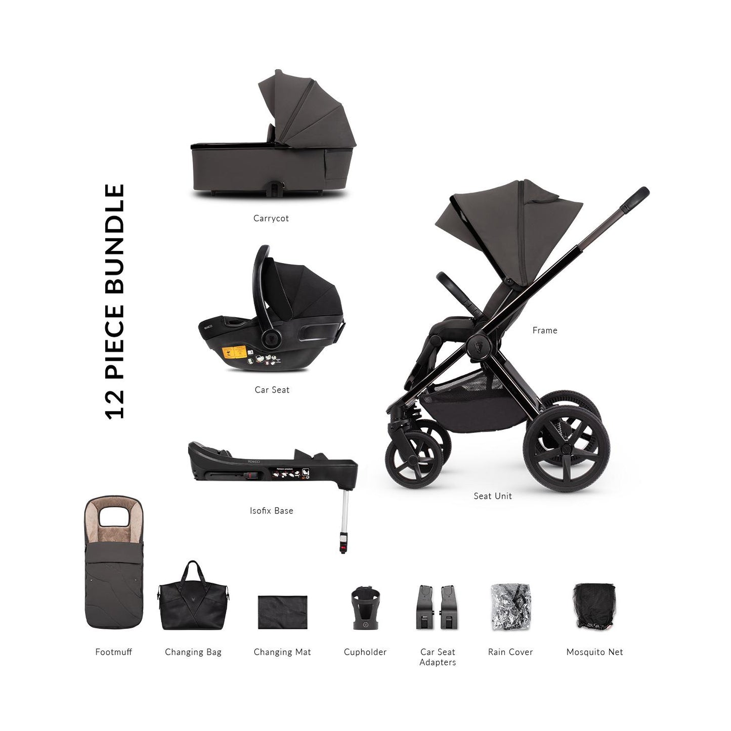 Venicci Upline 3 in 1 with Venicci Engo Car Seat