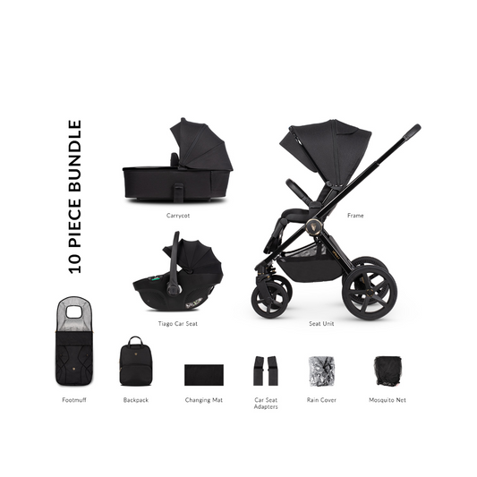 Venicci Upline 2 - 3 in 1 Buggy with Venicci Tiago 360 Car Seat