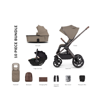 Venicci Upline 2 - 3 in 1 Buggy with Venicci Tiago 360 Car Seat