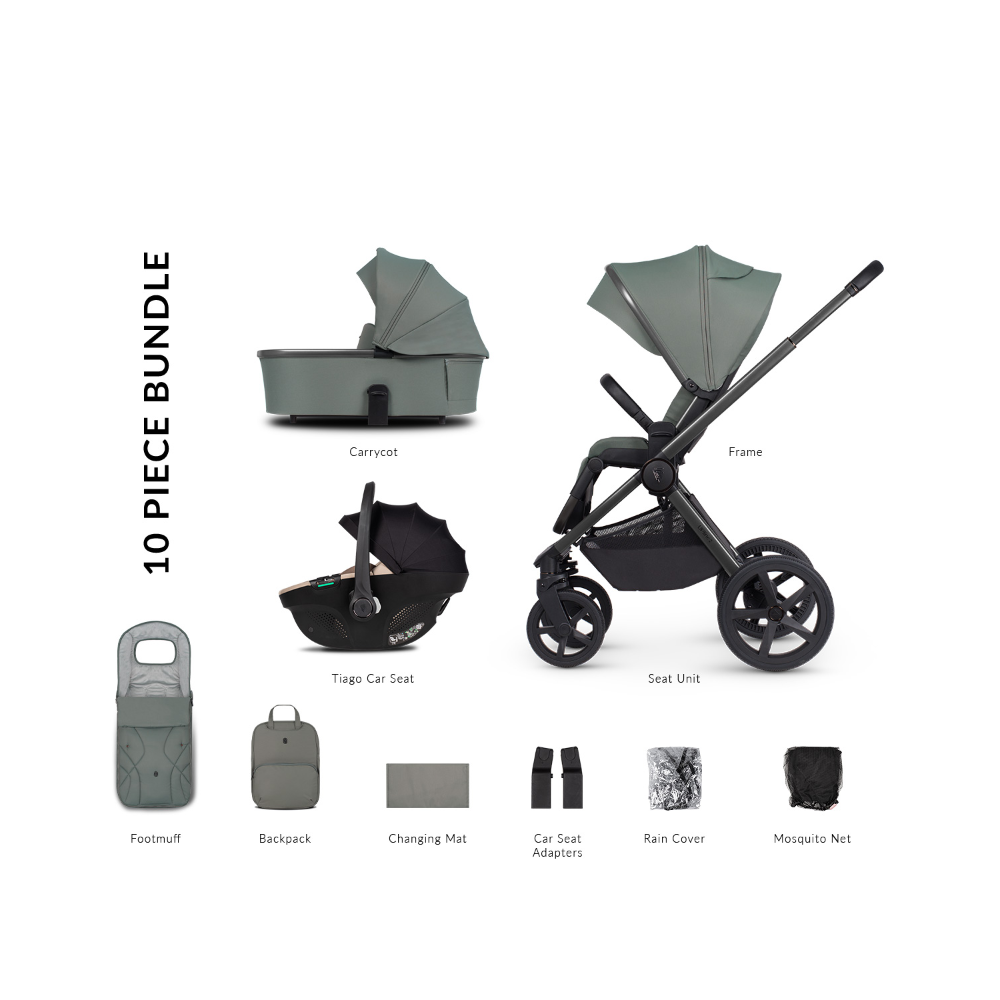 Venicci Upline 2 - 3 in 1 Buggy with Venicci Tiago 360 Car Seat