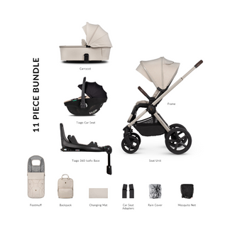 Venicci Upline 2 - 3 in 1 Buggy with Venicci Tiago 360 Car Seat